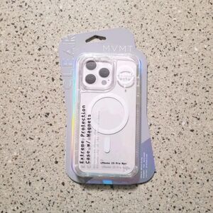 MVMT Clear iPhone 15 Pro Max Extreme Protection Magsafe Case NEW